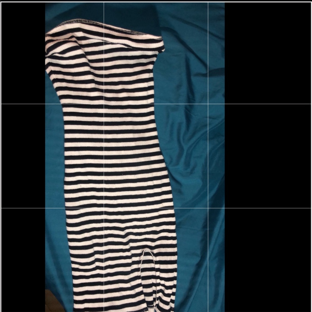 Strapless tight dress